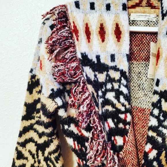 ANTHROPOLOGIE ANIMAL CARDIGAN (NWT) - Picture 4 of 10
